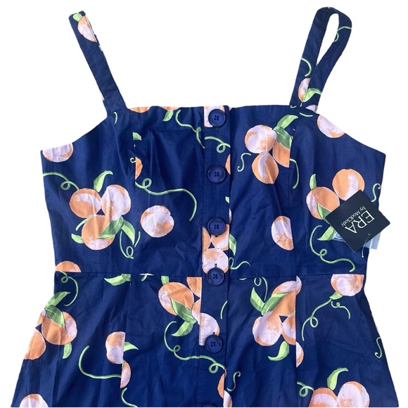 NWT ModCloth ERA Rich Navy Blue Summertime Appreciation Sleeveless Dress 14 - Picture 4 of 10